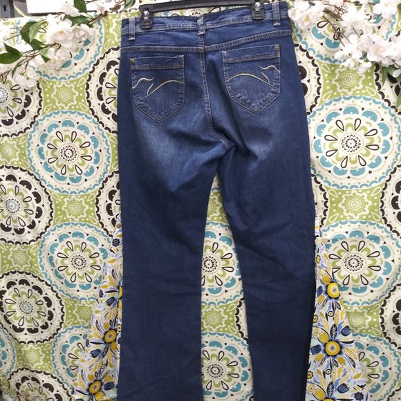 2155 Jeaniemade Size 12 Gloria Vanderbilt Bell-Bottoms - Picture 3 of 4